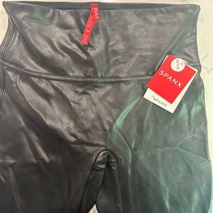 SPANX faux leather leggings